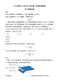 广东省广州市第六十五中学2023-2024学年高二上学期10月月考物理试题（解析版）