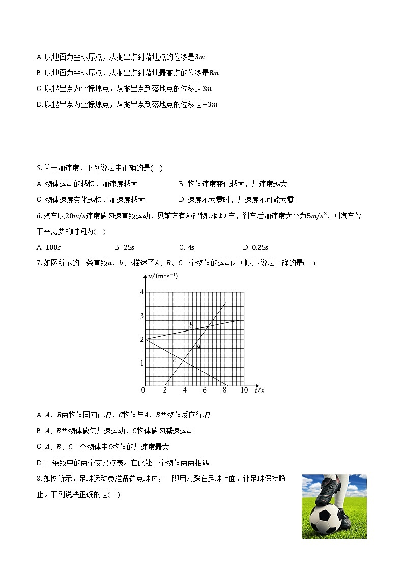 2022-2023学年天津市红桥区高一(上)期末物理试卷(含解析)02