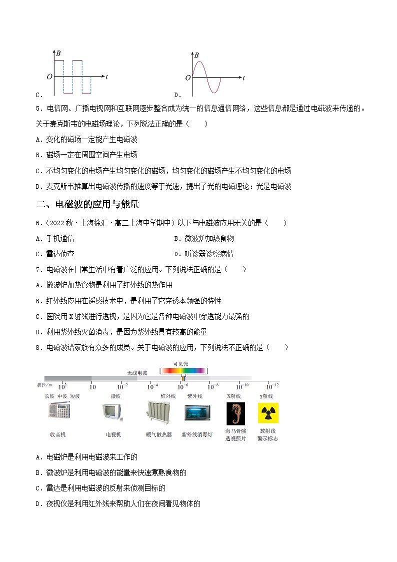13.4 电磁波的发现及应用(分层作业)(原卷版)第2页