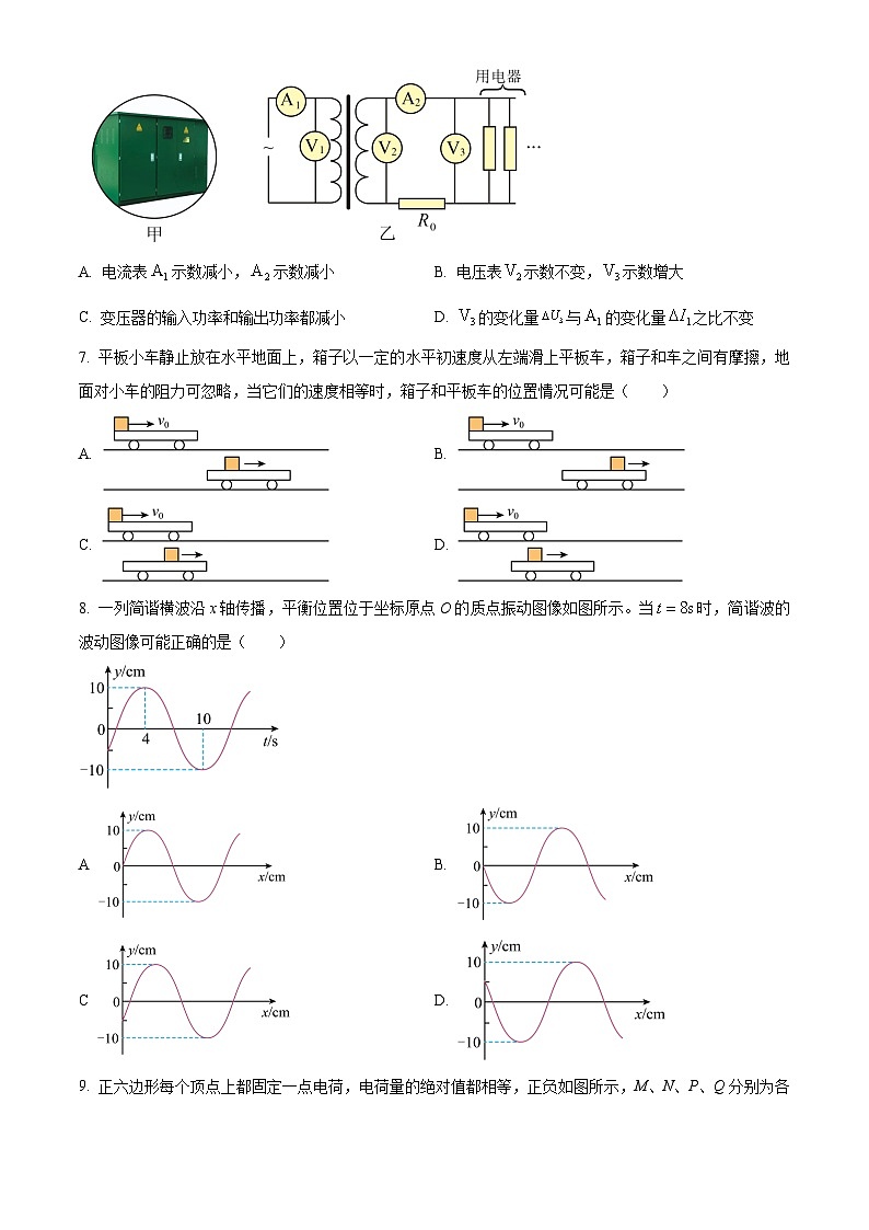 2024届辽宁省大连市高三上学期双基测试(期末考试) 物理 解析版第3页