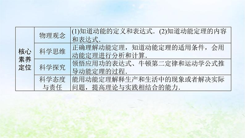 2024版新教材高中物理第八章机械能守恒定律3.动能和动能定理课件新人教版必修第二册02