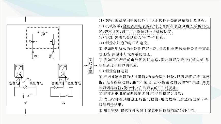 江蘇版高考物理一輪復(fù)習(xí)第8章實(shí)驗(yàn)13用多用電表測(cè)量電學(xué)中的物理量課件第4頁