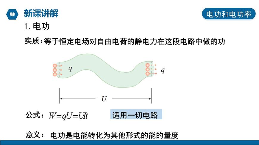 【核心素養(yǎng)】人教版高中必修三+第十二章+第1節(jié)《電路中的能量轉(zhuǎn)化》課件PPT第5頁