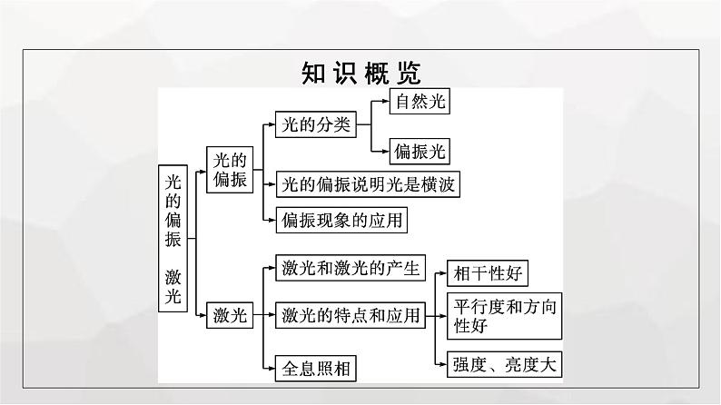 人教版(广西专用)高中物理选择性必修第一册第4章光6光的偏振激光课件第5页
