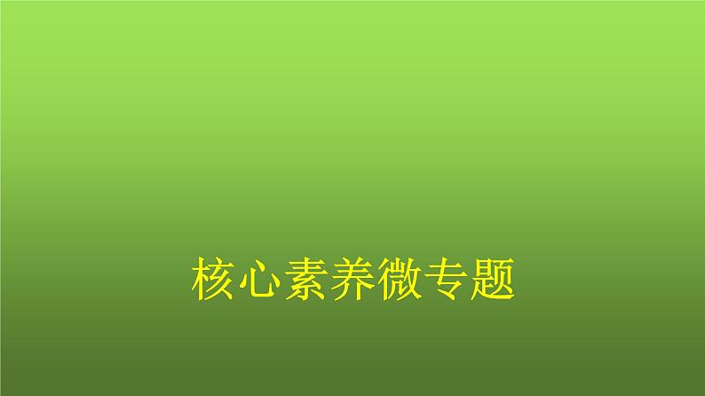 人教版(广西专用)高中物理选择性必修第一册核心素养微专题课件01