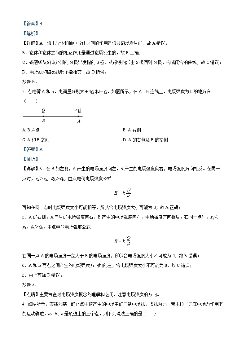 48,天津市部分区2023-2024学年高二上学期1月期末考试物理试题第2页