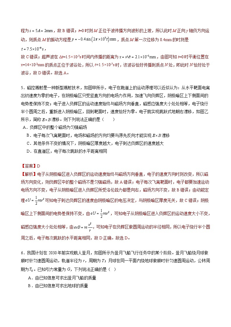 【开学摸底考】高三物理(江苏专用)2023-2024学年高中下学期开学摸底考试卷.zip03