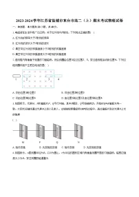2023-2024学年江苏省盐城市东台市高二（上）期末考试物理试卷（含解析）
