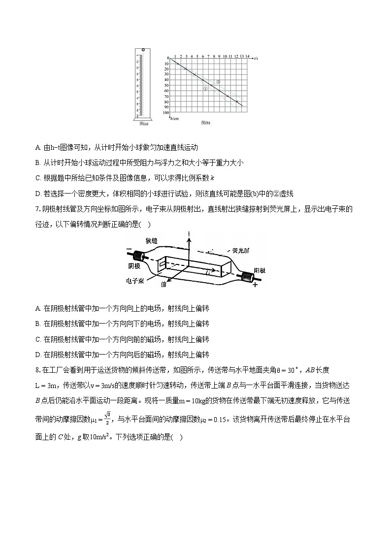 2022-2023學(xué)年福建省泉州市永春縣高二（下）期末物理試卷（含詳細(xì)答案解析）第3頁