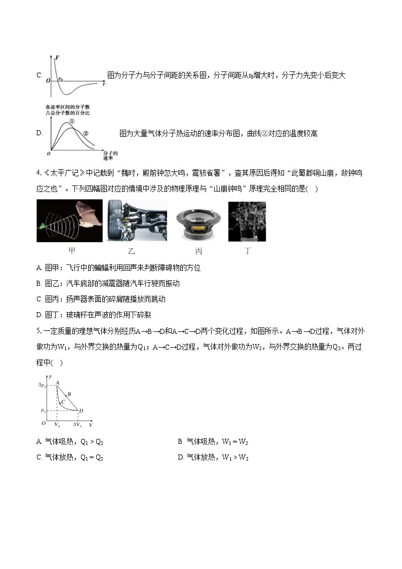 2022-2023学年河北省张家口市高二（下）期末物理试卷（含详细答案解析）02