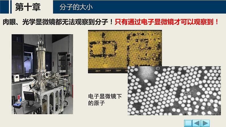 【沪科版】物理选修三 10.1节 分子的大小(课件+练习)06