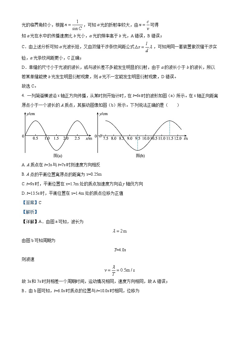安徽省合肥市第一中學2023-2024學年高二上學期素質(zhì)拓展八（月考）物理試卷  Word版含解析第3頁