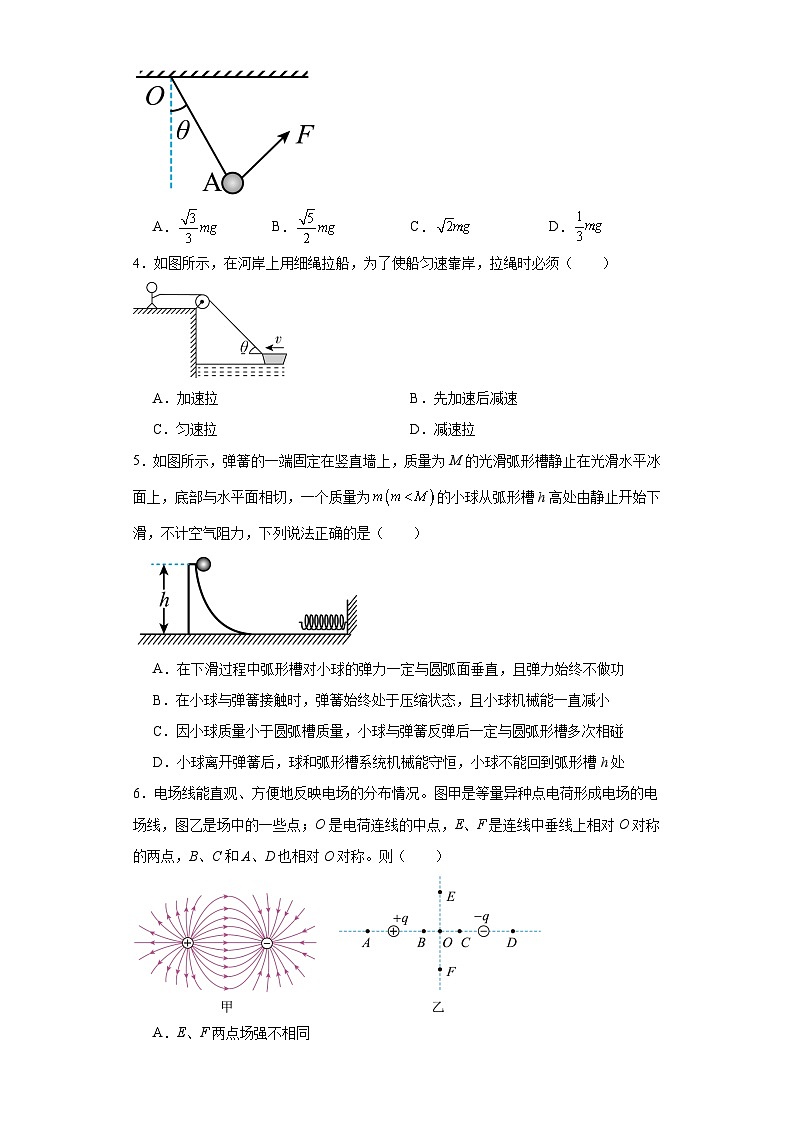 山東省高考物理模擬考前押題卷第2頁