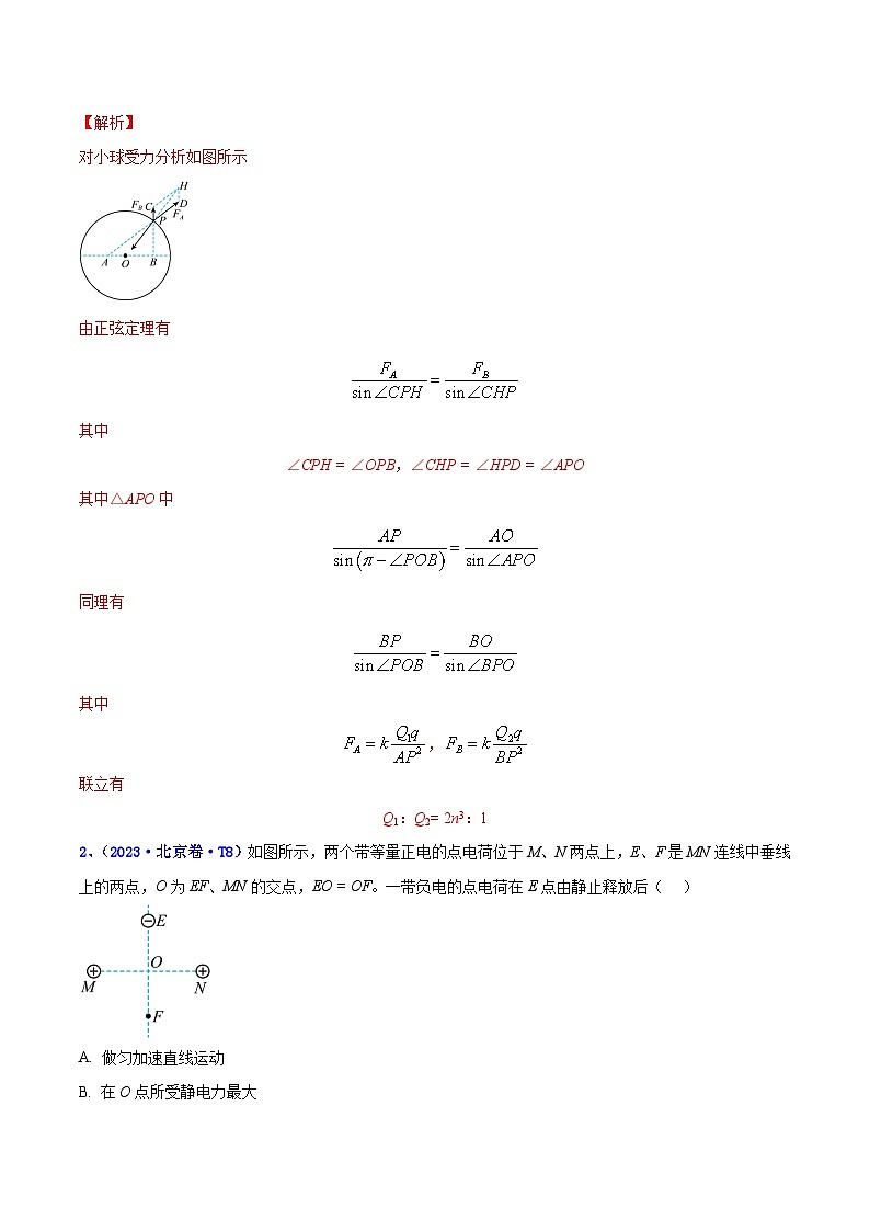 專題09 靜電場（解析版）第2頁
