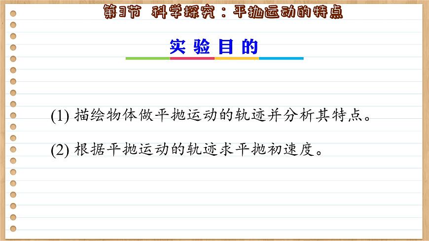 魯科版高中物理必修第二冊(cè) 第2章  第3節(jié)  科學(xué)探究：平拋運(yùn)動(dòng)的特點(diǎn)  PPT課件第4頁
