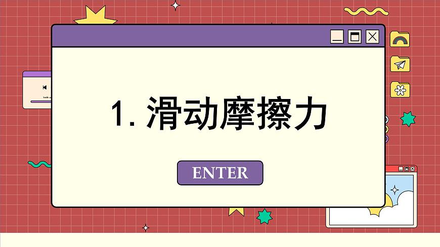 魯科版高中物理必修第一冊(cè) 第3章  第3節(jié) 摩擦力 PPT課件第3頁(yè)