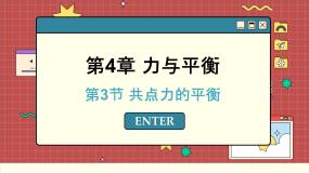 鲁科版 (2019)必修 第一册第3节 共点力的平衡多媒体教学课件ppt