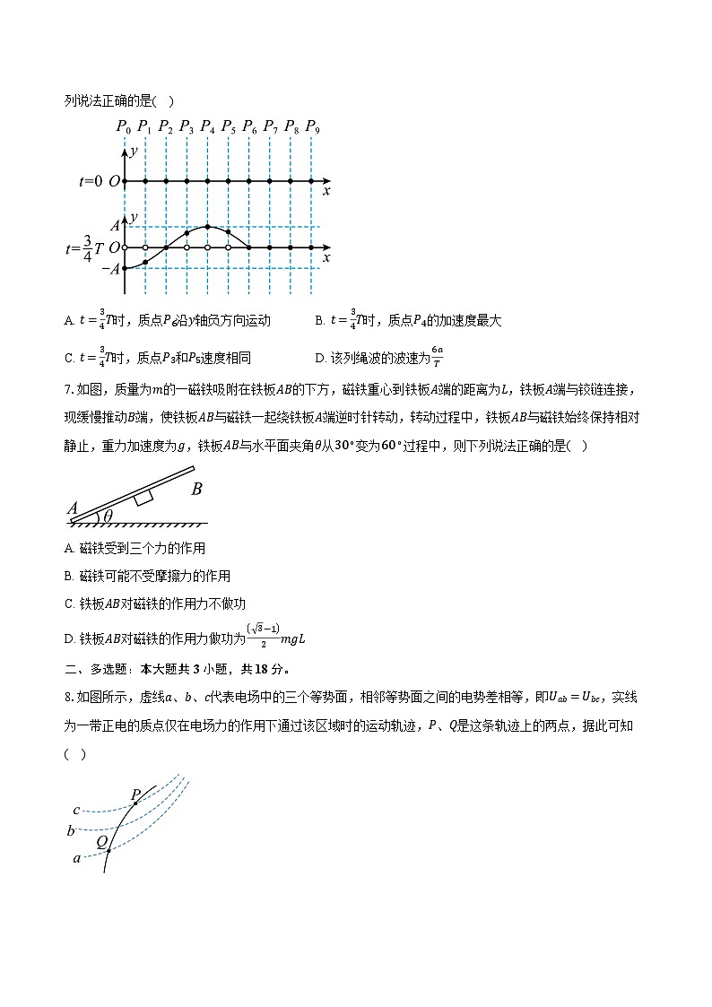 2023-2024学年广西部分学校高三(下)开学考试物理试卷第3页