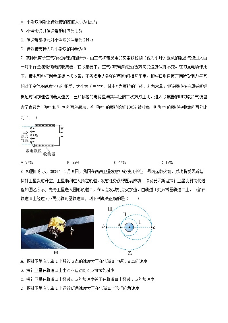 江西省红色十校2023-2024学年高三下学期2月联考物理试题(Word版附解析)03
