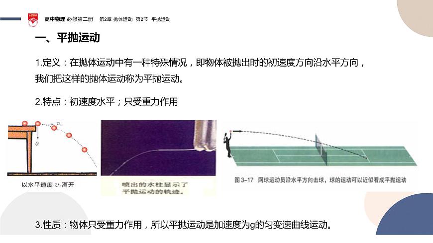 2023-2024學年魯科版(2019)平拋運動 課件(25頁)第4頁