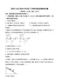 2024届福建省龙岩市高三下学期3月份质量检测(一模)物理试题(Word版)