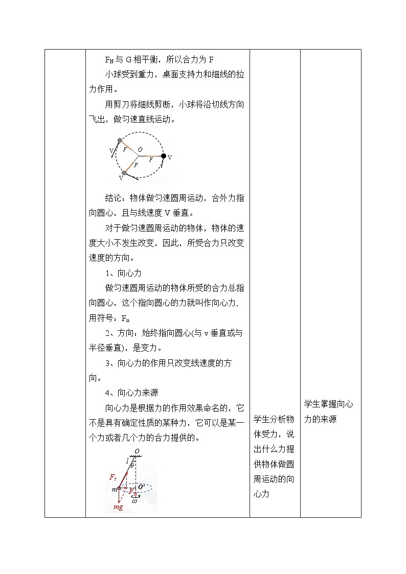 高中物理人教版必修第二册第六章圆周运动向心力教案03