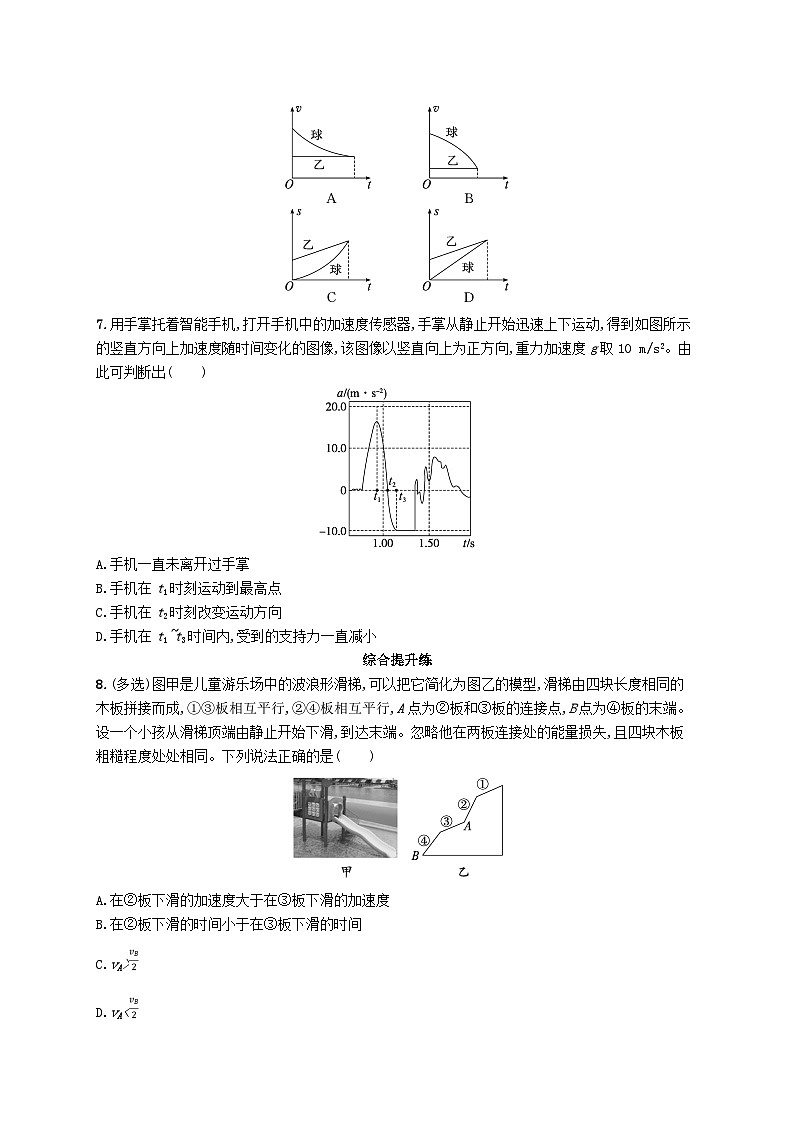 备战2025届新高考物理一轮总复习练习第3章运动和力的关系第2讲牛顿第二定律的基本应用第3页