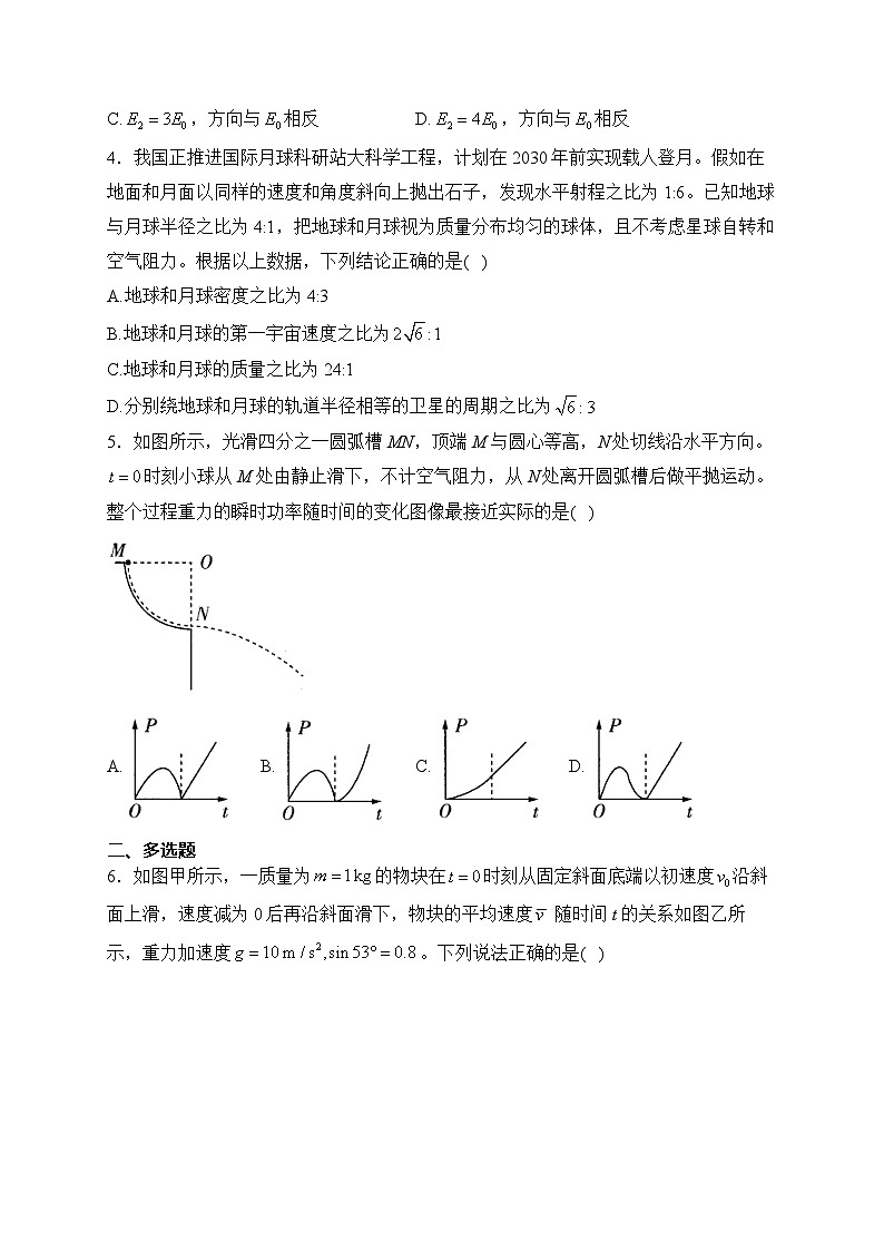 2024届新高考物理精英模拟卷 【全国卷】第2页