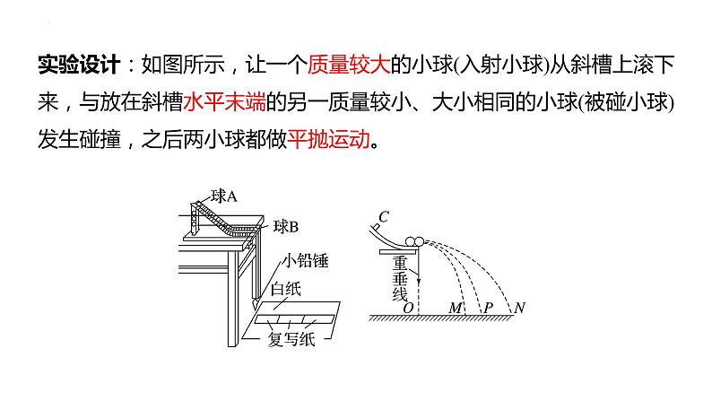 2023-2024学年鲁科版(2019)选择性必修第一册 1.3 科学验证:动量守恒定律 课件第6页