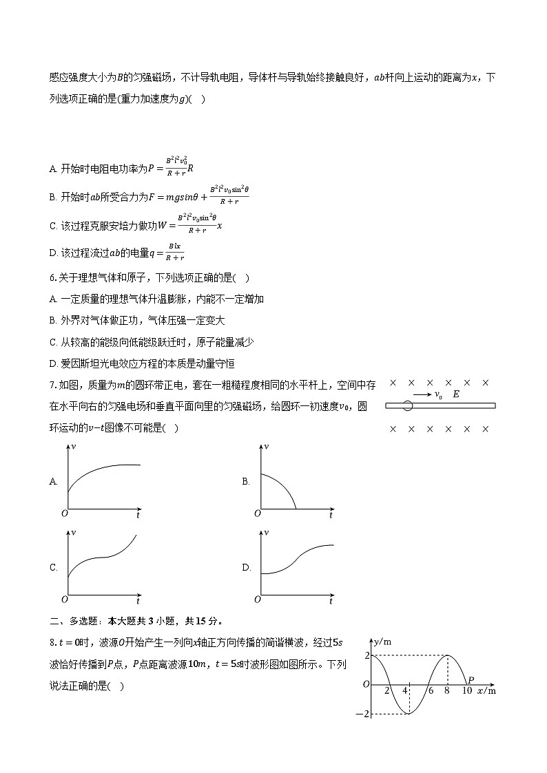 2024年贵州省3+3+3高考物理诊断试卷(二)(含解析)第2页