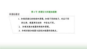 人教版 (2019)选择性必修 第二册4 质谱仪与回旋加速器备课课件ppt