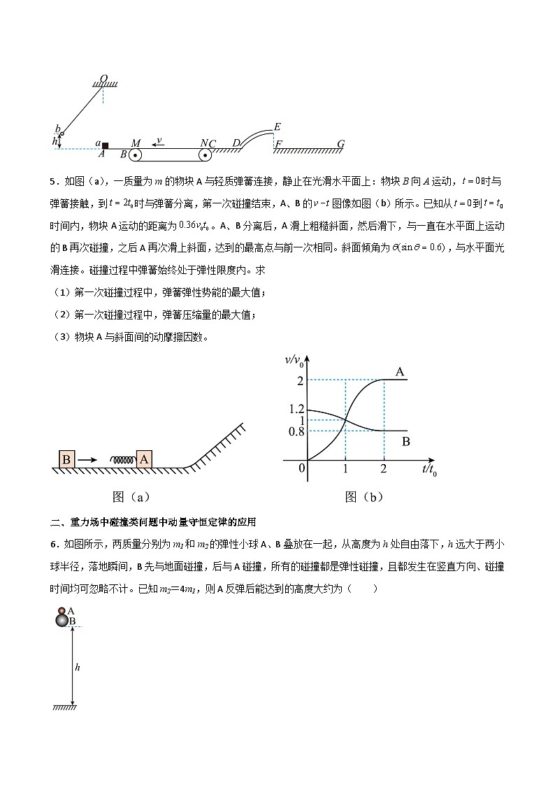 高三物理二轮高频考点冲刺突破专题11三大力场中动量守恒定律的应用(原卷版+解析)第3页