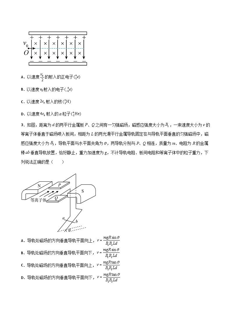 高三物理二轮高频考点冲刺突破专题17磁场中的各类仪器原理(原卷版+解析)02