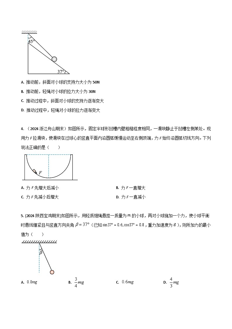 热点4动态平衡(原卷版)第2页