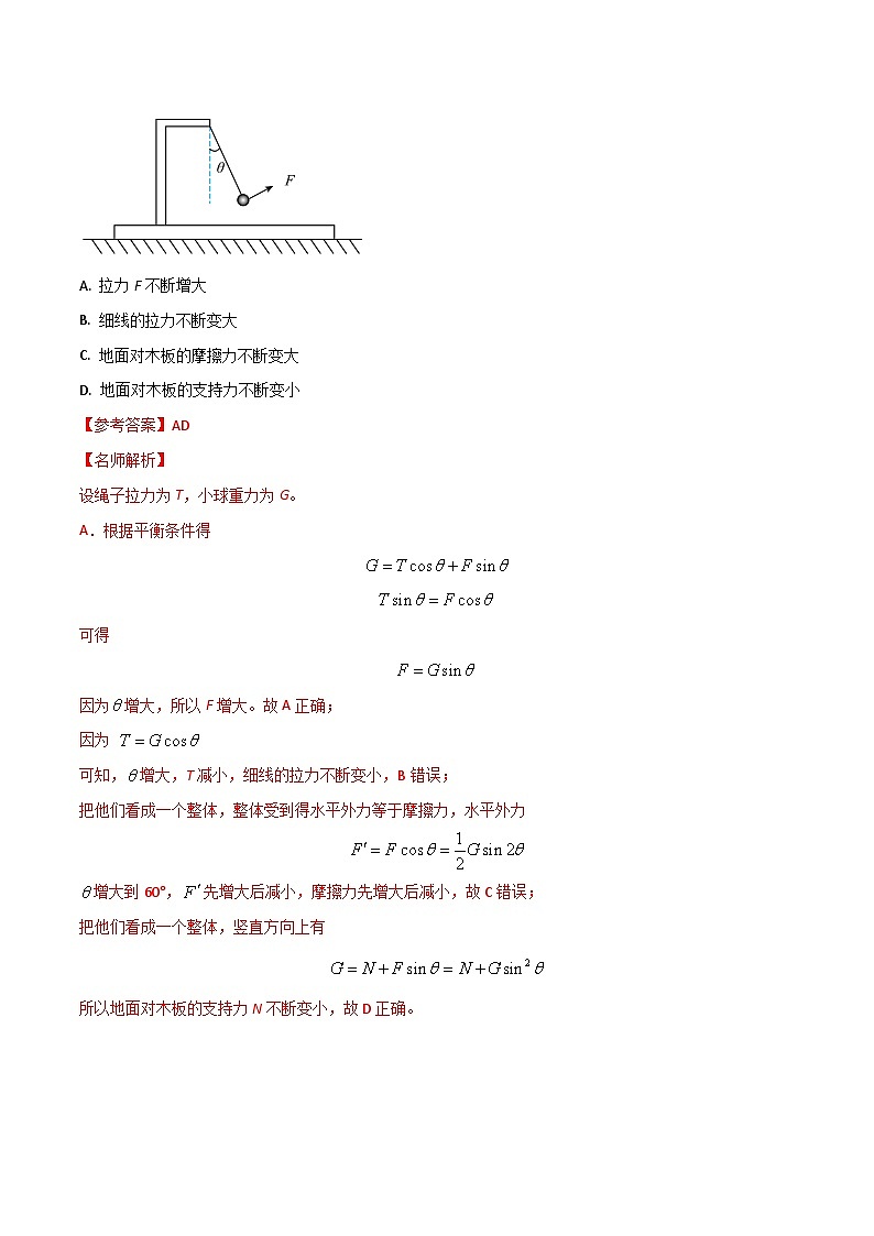 热点4动态平衡(解析版)第2页