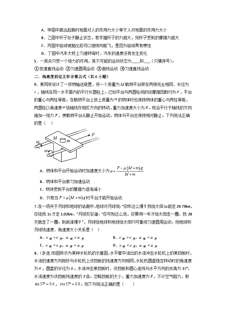 6.1 圆周运动(专题训练)-高中物理同步知识点解读与专题训练(人教版必修第二册)02