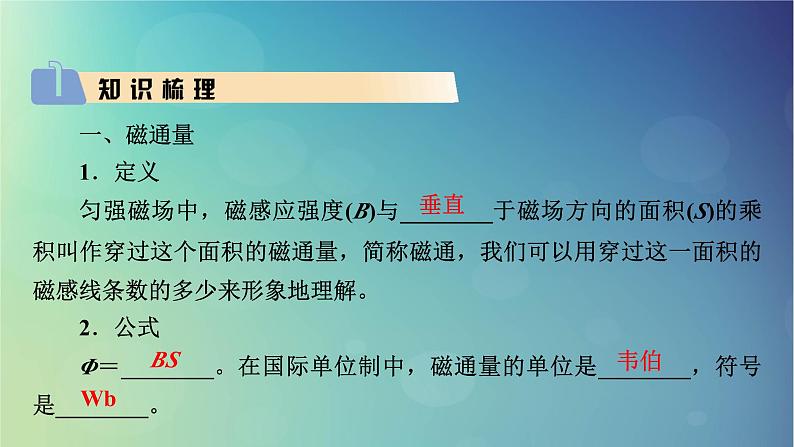 2025高考物理一轮总复习第12章电磁感应第29讲电磁感应现象楞次定律课件第3页