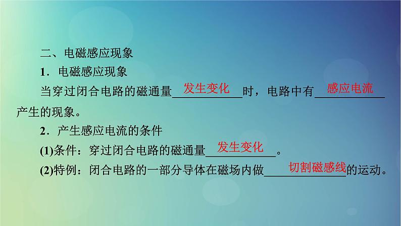2025高考物理一轮总复习第12章电磁感应第29讲电磁感应现象楞次定律课件第5页