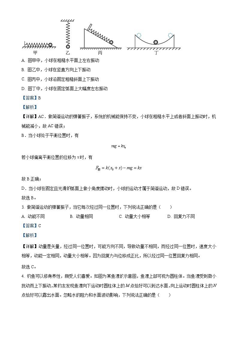 陕西省韩城市2023-2024学年高二下学期期中考试物理试题(原卷版+解析版)02