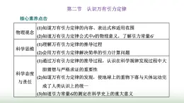 粤教版高中物理必修第二册第三章万有引力定律第二节认识万有引力定律课件