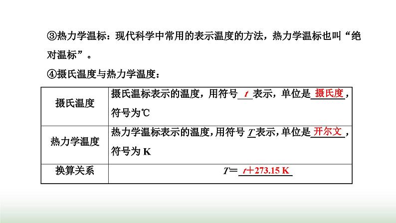 人教版高中物理选择性必修第三册第二章气体、固体和液体第一节温度和温标课件07