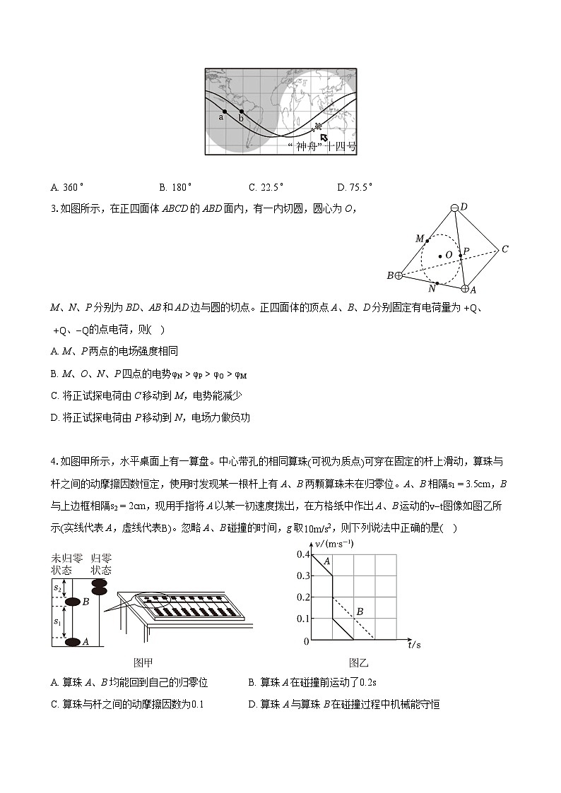 2024年河北省石家庄市正定中学高考物理三模试卷(含详细答案解析)第2页