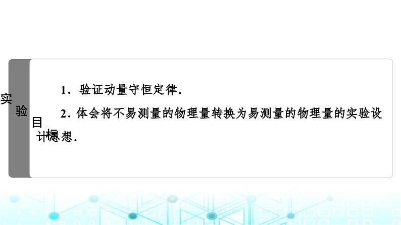鲁科版高中物理选择性必修第一册第1章第3节科学验证:动量守恒定律课件第2页