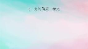 人教版 (2019)选择性必修 第一册6 光的偏振 激光教课内容ppt课件