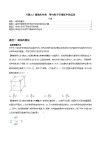 【二輪復(fù)習(xí)】高考物理專題12 磁場的性質(zhì)  帶電粒子在磁場中的運(yùn)動(dòng)（題型專練）.zip