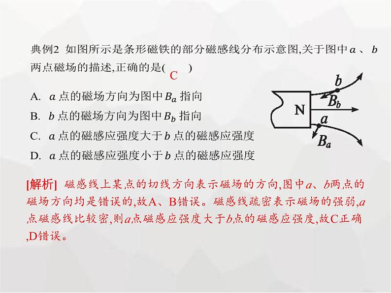 高中物理学考复习课时20磁场、磁感线、磁感应强度与磁通量课件07