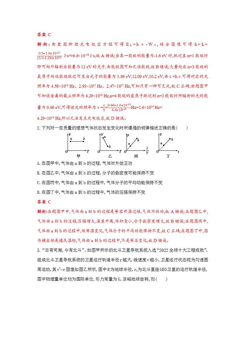 2024年高考押题预测卷—物理(贵州专用)(解析版)第2页