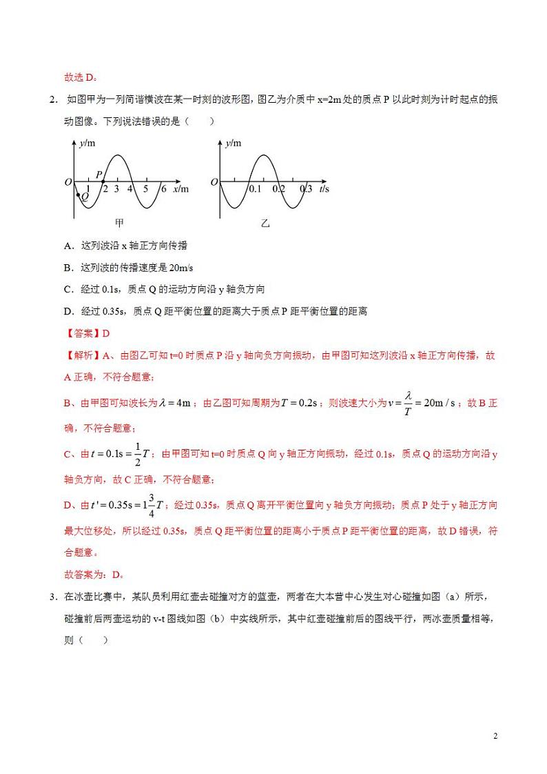 2024年高考押题预测卷—物理(辽宁卷)(解析版)第2页