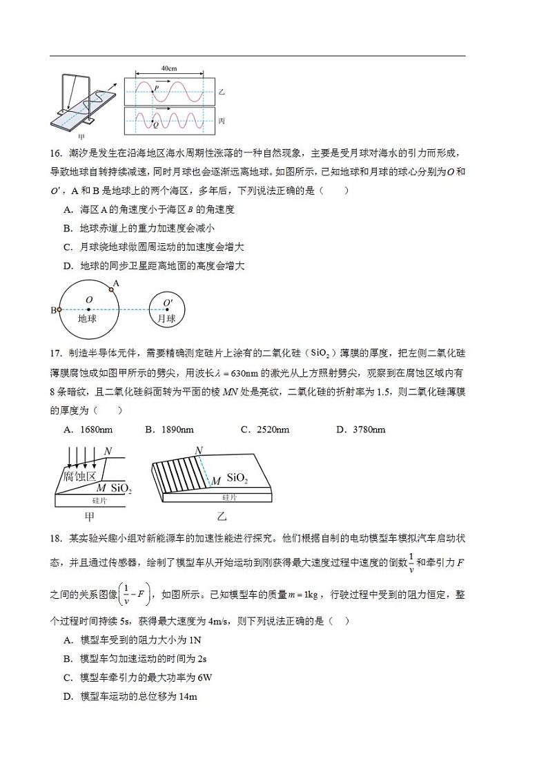 2024年高考押题预测卷—物理(全国新课标卷02)(考试版)第2页