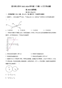 四川省成都市四川师范大学附属中学2023-2024学年高一下学期第一次月考物理试题（原卷版+解析版）